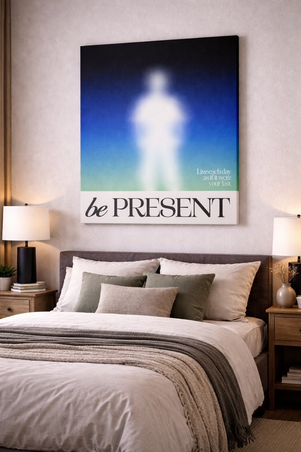 BE PRESENT - Green Tint