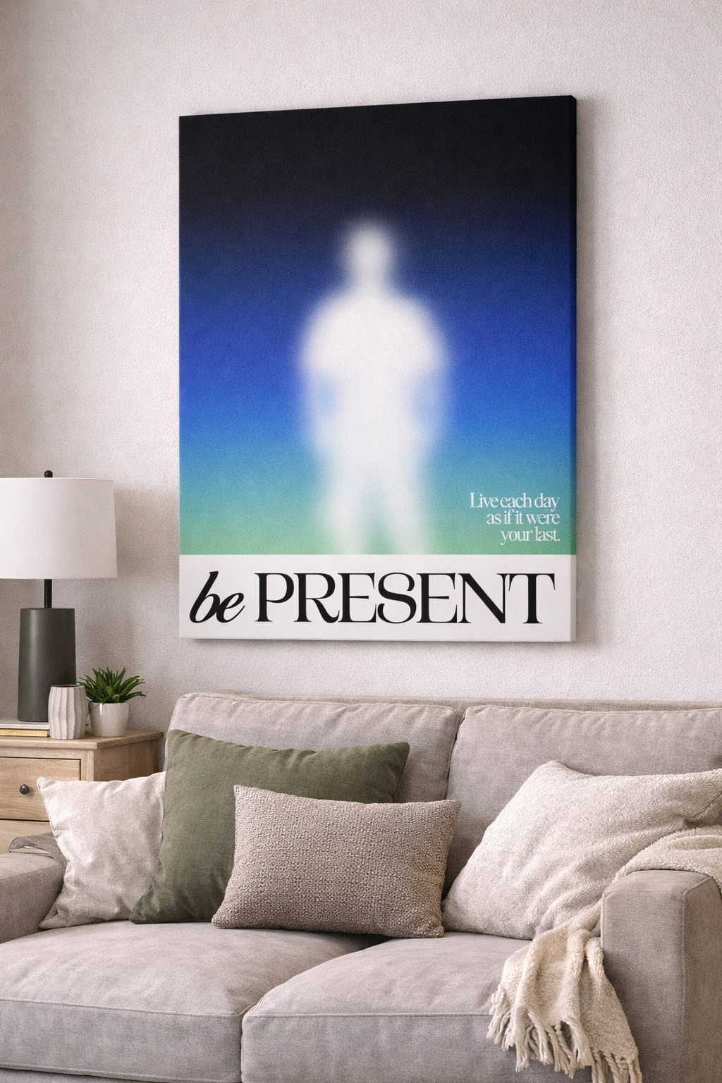 BE PRESENT - Green Tint