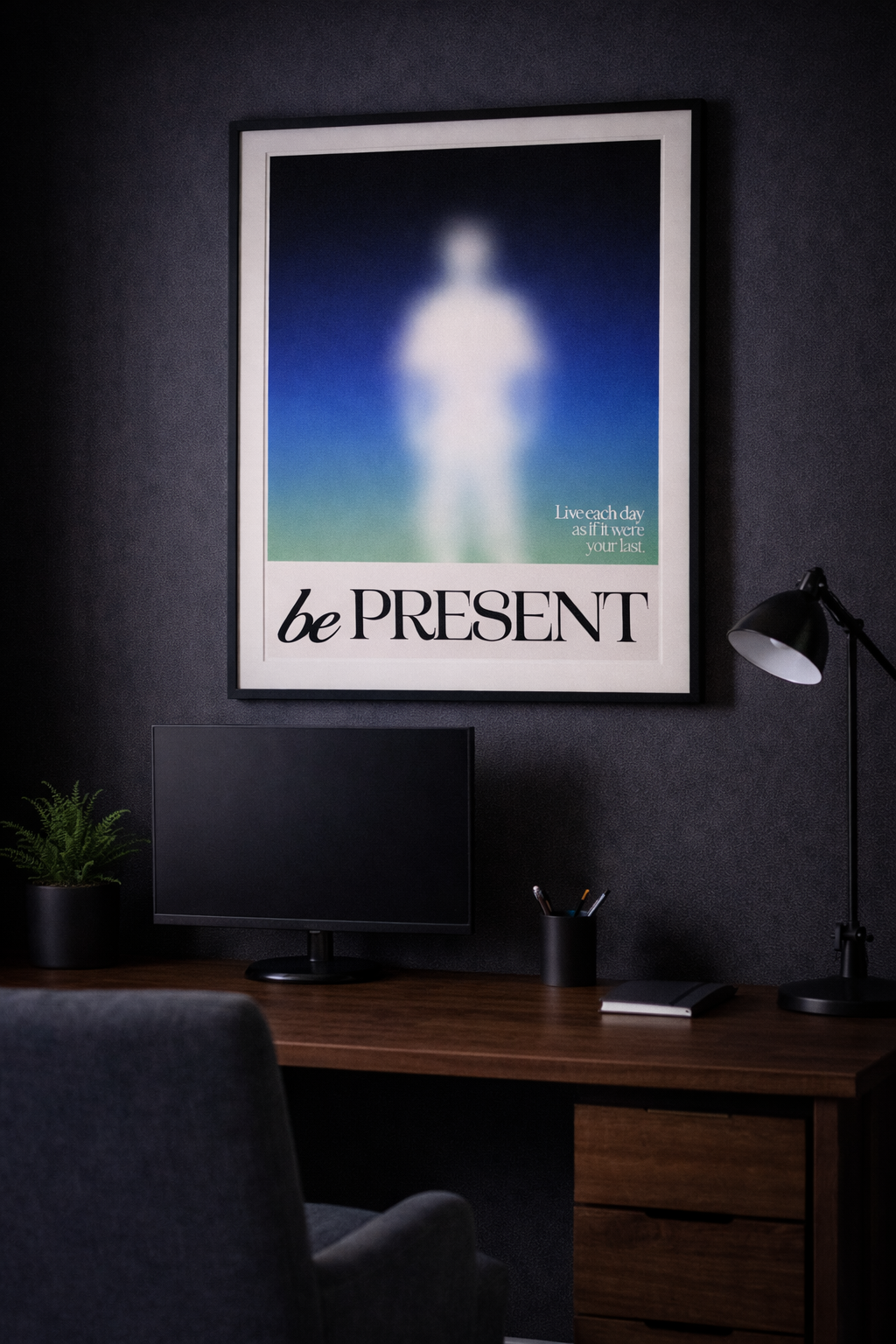 BE PRESENT - Green Tint